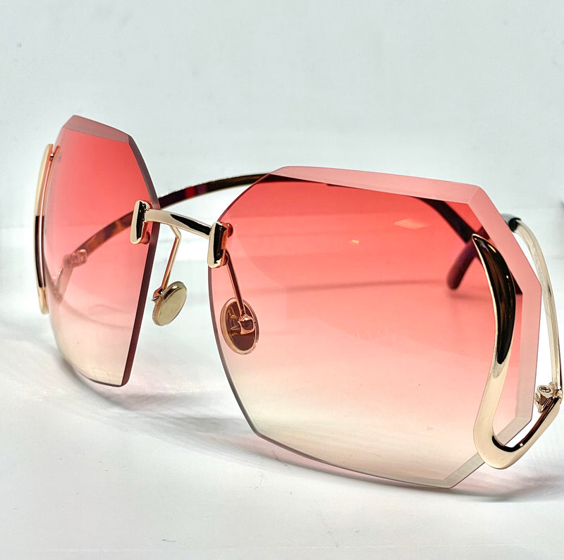TRENDY ROUNDED SUNGLASSES