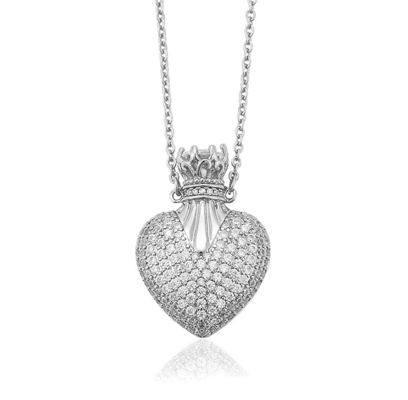 HEART SHAPE ZIRCONIA PENDANT TALIA